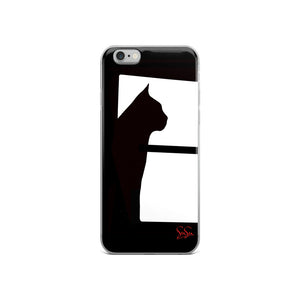 Black Cat Ari iPhone Case