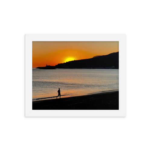 Sesimbre Sunset Framed print